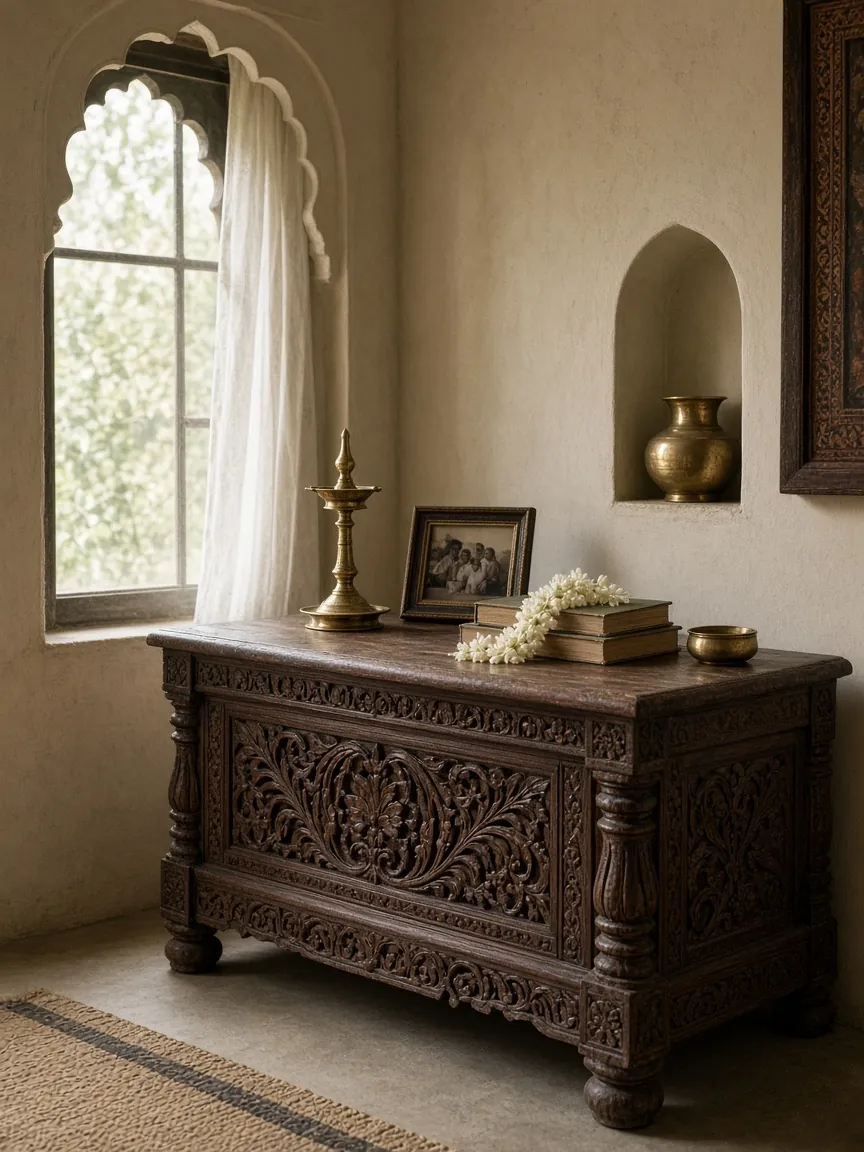 A corner of a residence